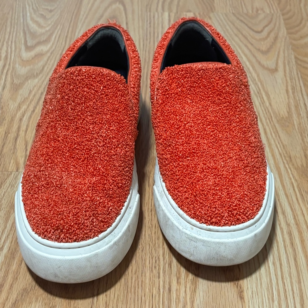 TORY BURCH LADYBUG SLIP-ON SNEAKER 🐞 SIZE 10 EUC PIPER RED - Picture 4 of 13